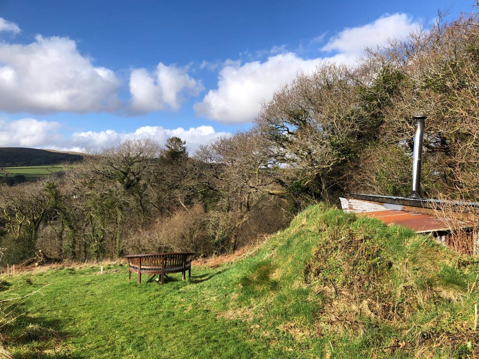 Foxesden, Unique Eco Cabin, Dartmoor Views South Brent ภายนอก รูปภาพ
